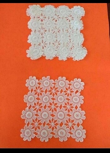 Kare dantel takımı 