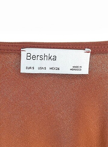 s Beden kahverengi Renk Bershka mini elbise