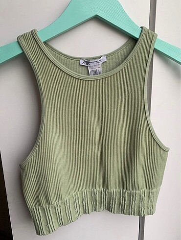 Zara Smaless tayt crop spor takım