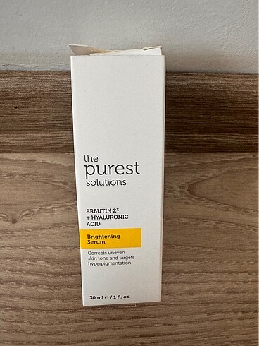 Diğer The purest cilt tonu eşitleyici serum