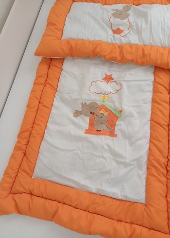 Nakışlı Renkli Bebek karyola üstü - Görsel 2