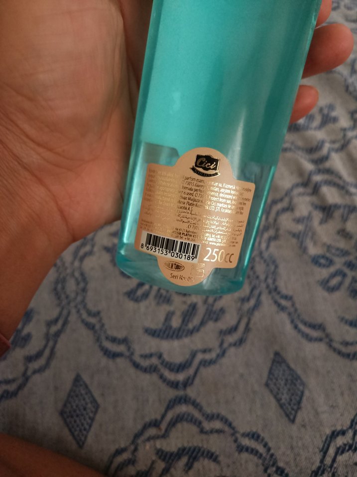 İce Blue Cici Kolonya 80° Eskişehir Odunpazarı - Görsel 3