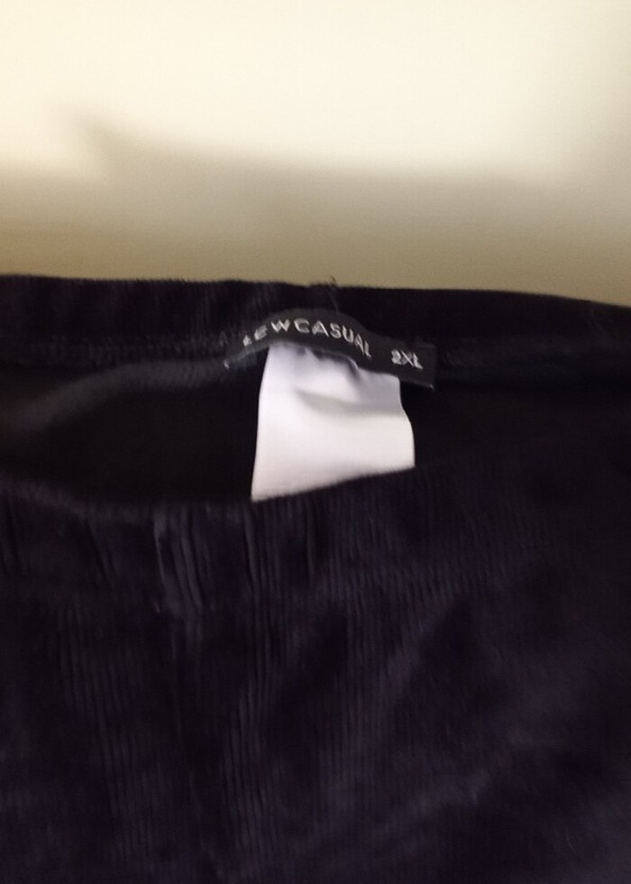 Kadife tayt - Görsel 5