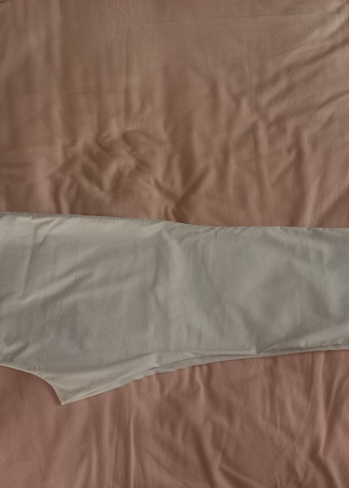 Beyaz, poplin, temiz pantolon  - Görsel 2