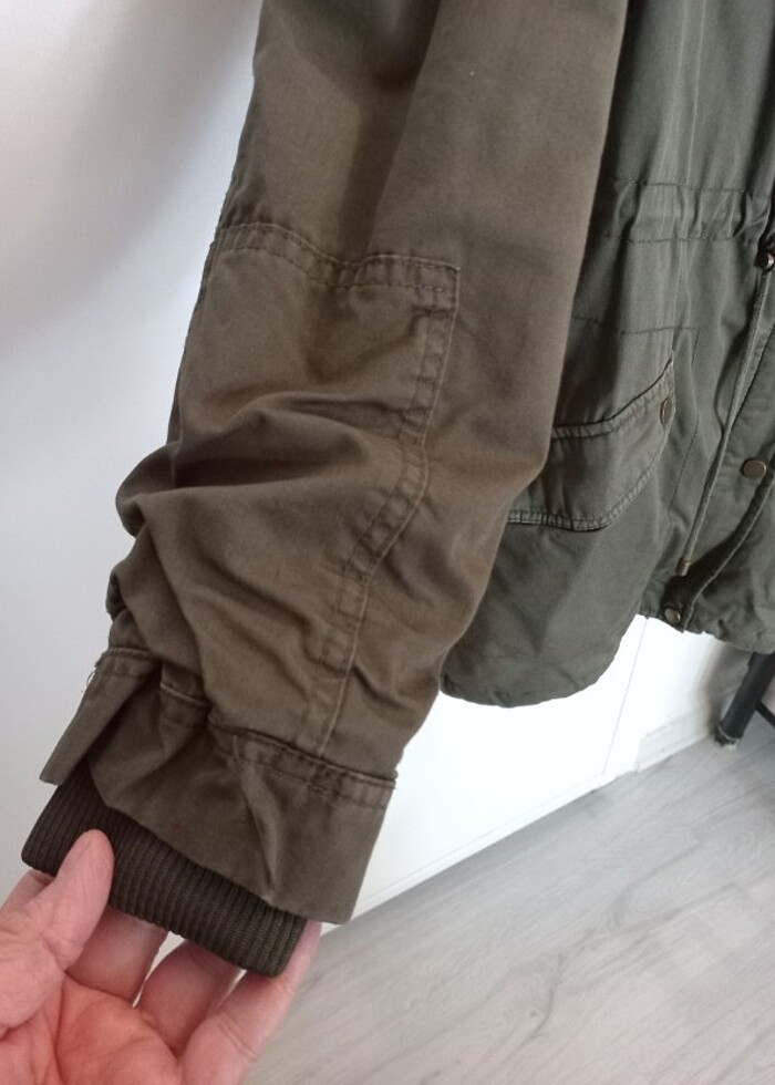 HAKİ KIŞLIK MONT - Görsel 2