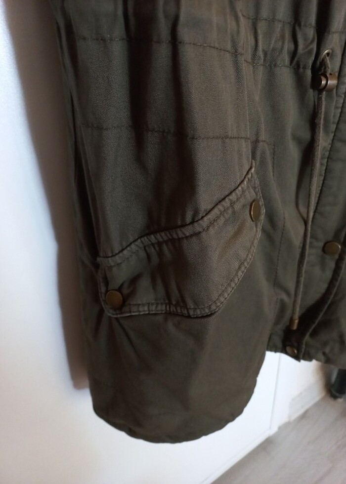 HAKİ KIŞLIK MONT - Görsel 5