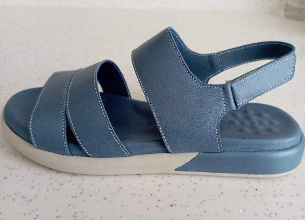 Hafif Dolgu Topuk, çok şık sandalet - Görsel 3