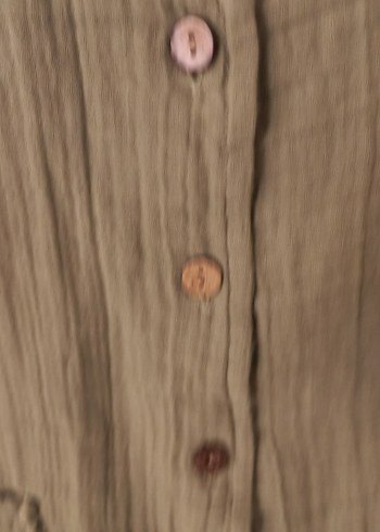 Sıfır ürün. bürümcük, Keten kumaş. Çağla yeşili, Kadın Yelek - Görsel 9