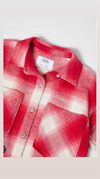 Zara Zara Erkek çocuk oversize gömlek