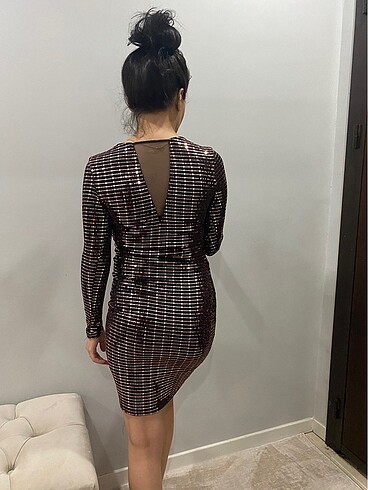 xs Beden Pullu elbise