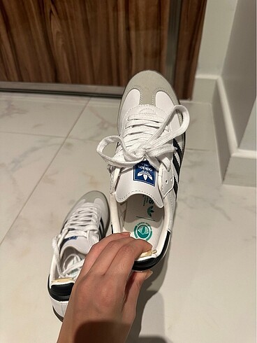 39 Beden beyaz Renk Adidas samba