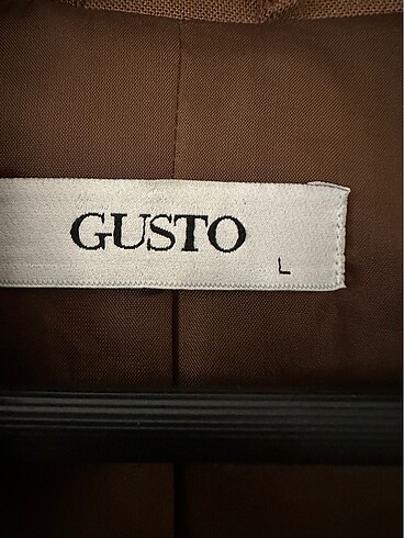 l Beden Gusto Kahverengi Blazer (keten)
