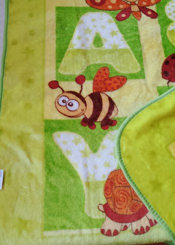 Renkli Baskılı Çocuk Battaniyesi - Görsel 3