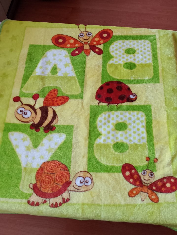 Renkli Baskılı Çocuk Battaniyesi - Görsel 5