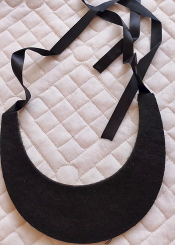 Pullu ve İşlemeli Bohem Midi Kolye.Yaka kolye - Görsel 3