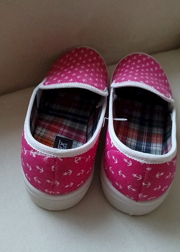 37 Beden pembe Renk Vans tarzı Pembe Baskılı Günlük Ayakkabı