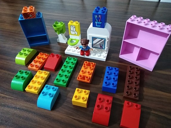 Orjinal Lego Duplo karışık wc set