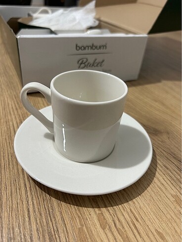  Beden Bambum 6 kişilik kahve fincan seti