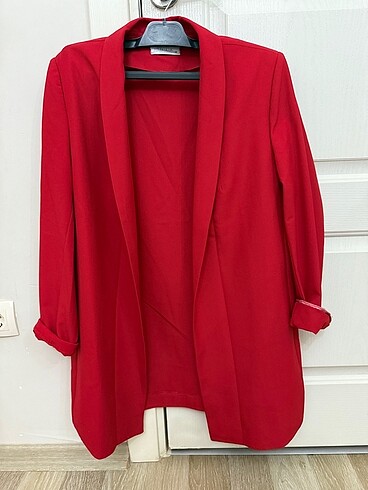 Diğer Kırmızı blazer ceket sıfır 38 beden