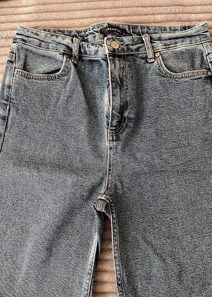 Trendyol kot şort - Görsel 5