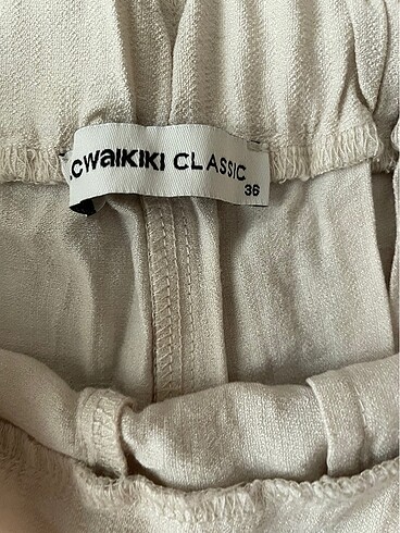 LCW keten şort - Görsel 4