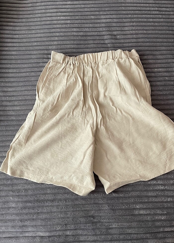 LCW keten şort - Görsel 3