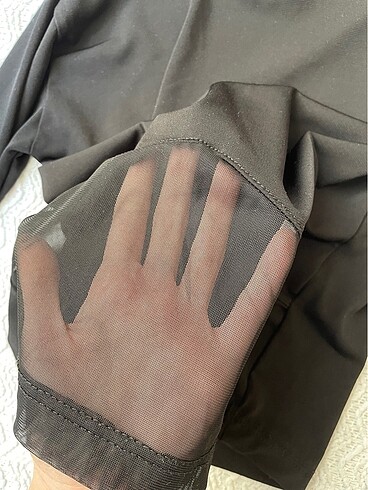 Transparan bluz - Görsel 5