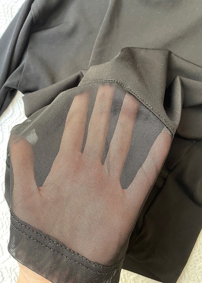 Transparan bluz - Görsel 5