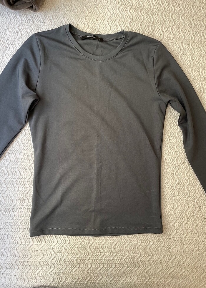 Gri bluz - Görsel 2