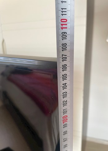 Siyah televizyon ve Cam Raflı tv ünitesi - Görsel 5