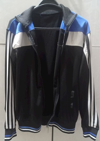 Spor Fermuarlı Yüksek Yaka Ceket - Görsel 9