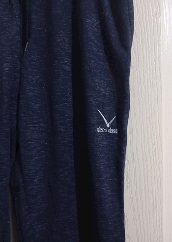 Lacivert Pamuklu Hamile Eşofman Altı - Görsel 3