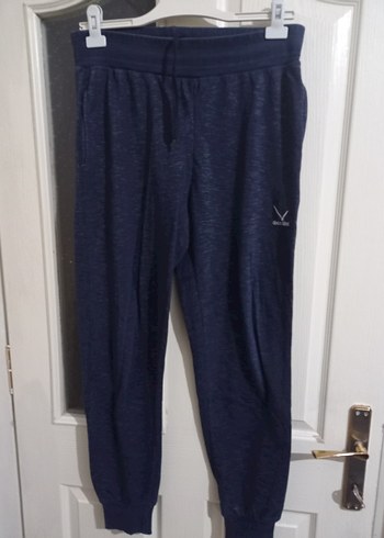 Lacivert Pamuklu Hamile Eşofman Altı - Görsel 2