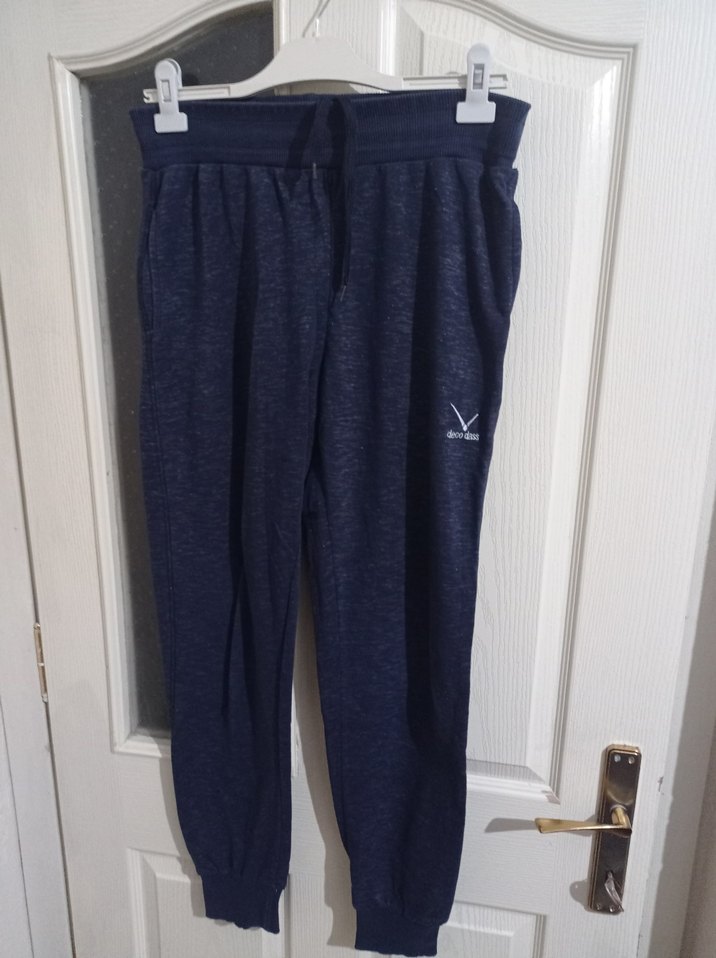 Lacivert Pamuklu Hamile Eşofman Altı - Görsel 5