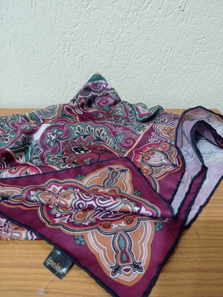 İpek al eşarp - Görsel 2