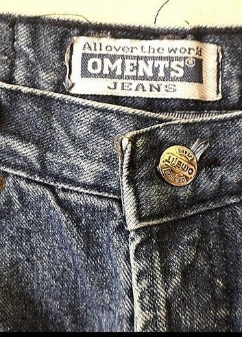 26 Beden lacivert Renk Vintage jean
