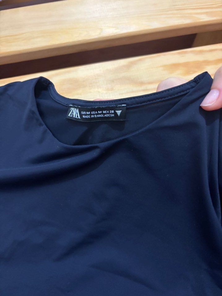 Siyah Erkek Dar Kesim Uzun Kollu Atlet - Görsel 2