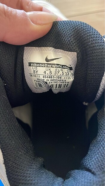 37 Beden beyaz Renk Nike beyaz unisex ayakkabı