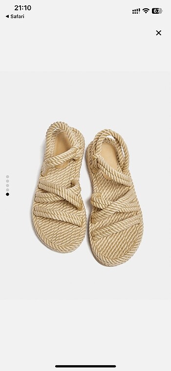 Pull And Bear Halat Sandalet