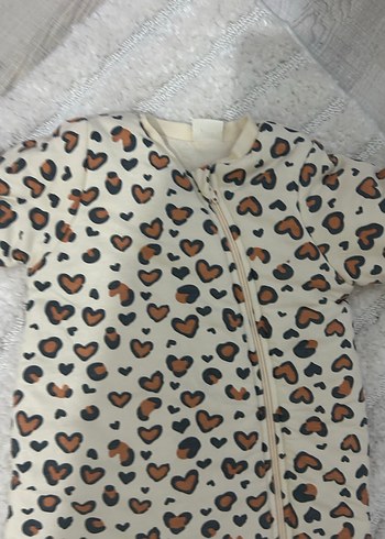 Kız Bebek Leopar uyku tulumu 2.5 tog - Görsel 2