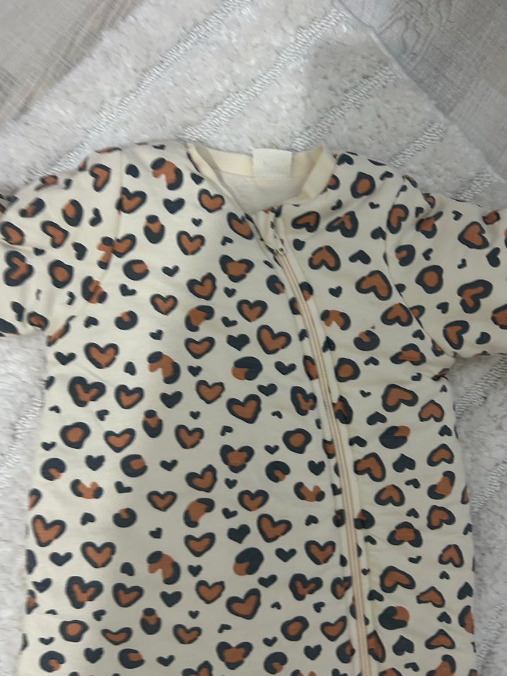 Kız Bebek Leopar uyku tulumu 2.5 tog - Görsel 2