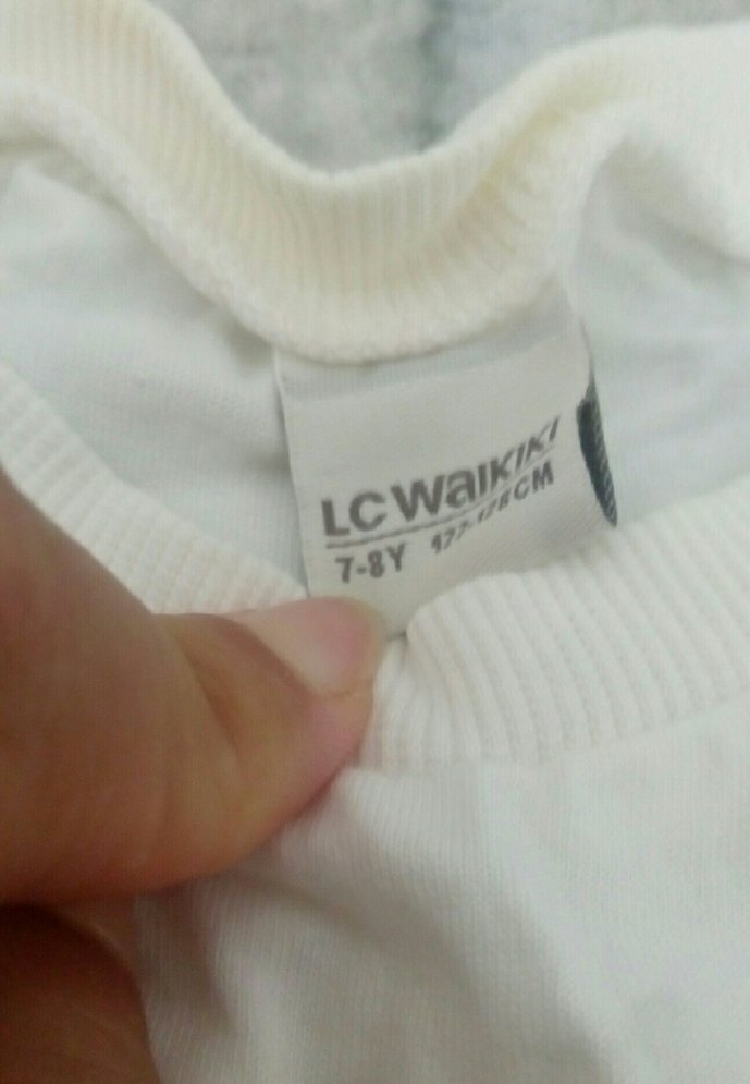 Baskılı Beyaz Çocuk Atlet - Görsel 4