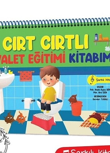 Cırt cırtlı tuvalet egitim kitabı 