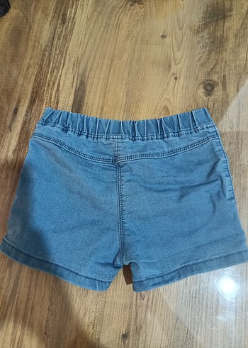 LC Waikiki Kız Çocuk Mavi Denim Mini Şort