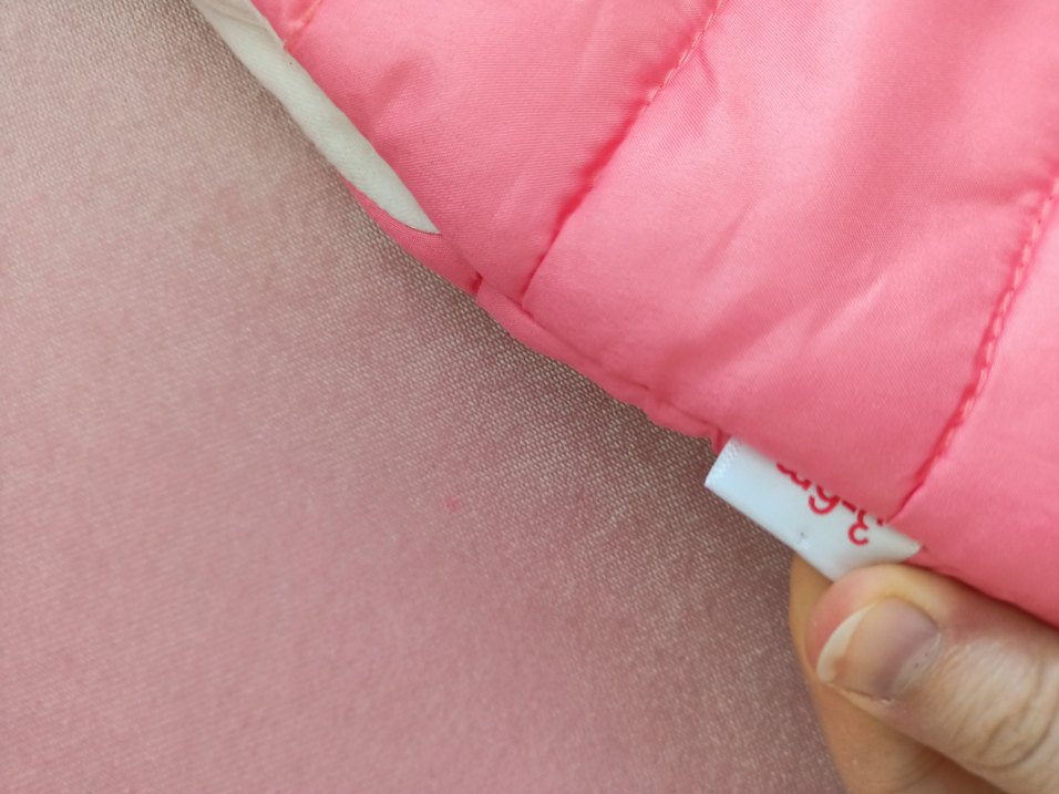 Kız Çocuk Kapüşonlu Fermuarlı Pembe Yelek - Görsel 3