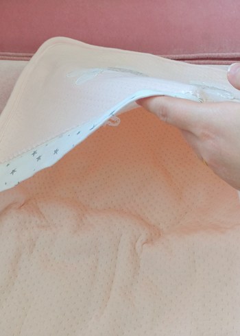 Pembe Baskılı Çocuk Uyku Aksesuarı - Görsel 2