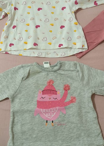 Uzun Kollu 3-6 Ay çoklu Üst - Görsel 2