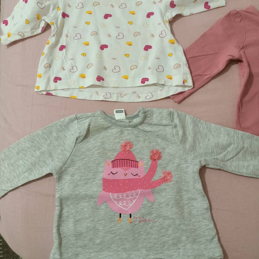 Uzun Kollu 3-6 Ay çoklu Üst - Görsel 2