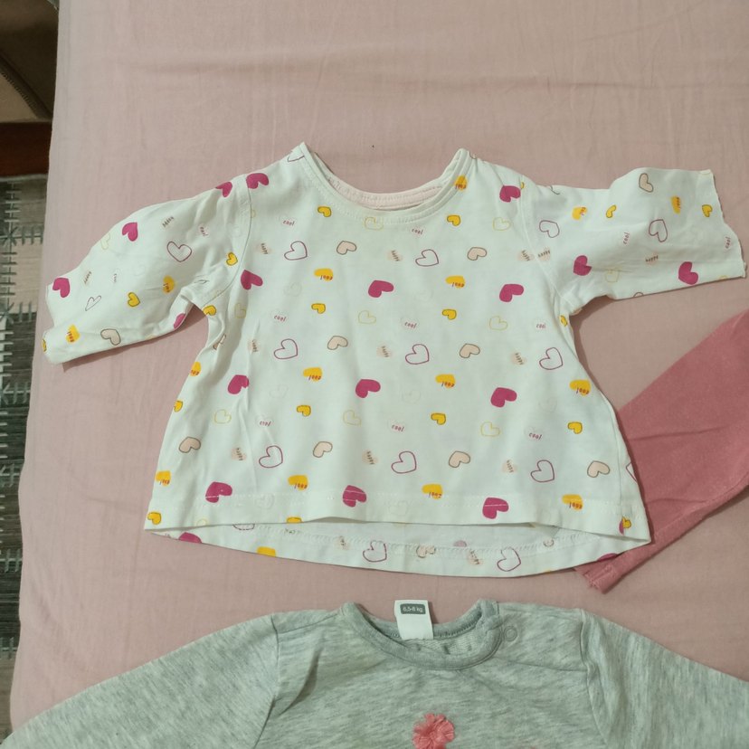 Uzun Kollu 3-6 Ay çoklu Üst - Görsel 3