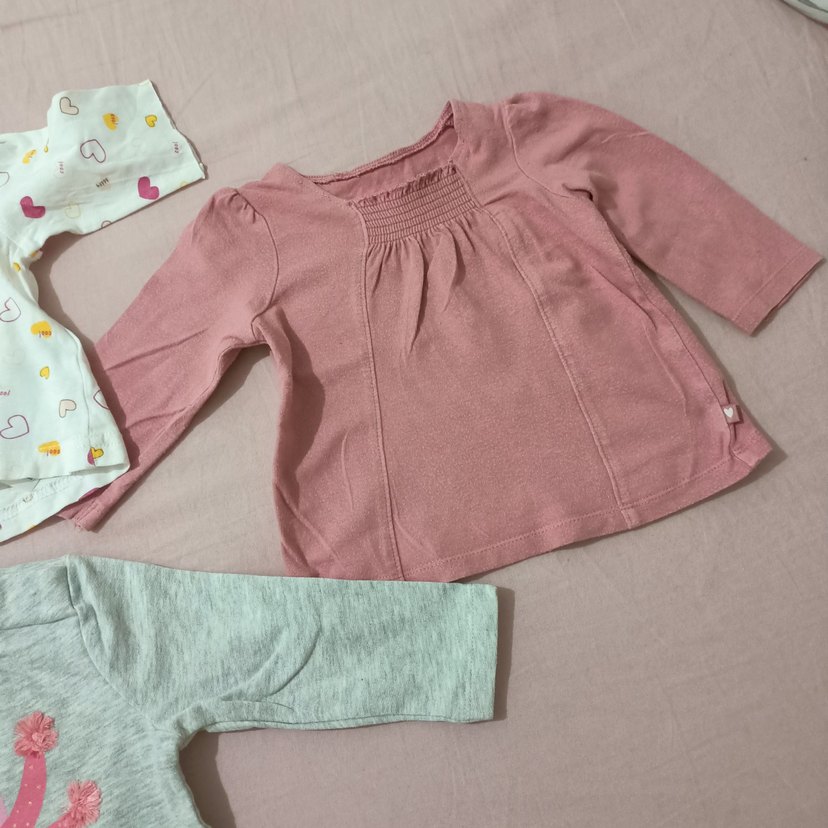 Uzun Kollu 3-6 Ay çoklu Üst - Görsel 5